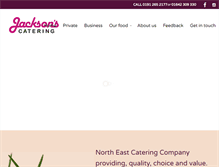 Tablet Screenshot of catering-northeast.co.uk